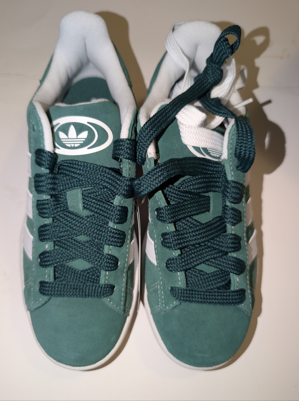 Adidas Originals Campus 00s Sneakers Green White 5.5 Youth New